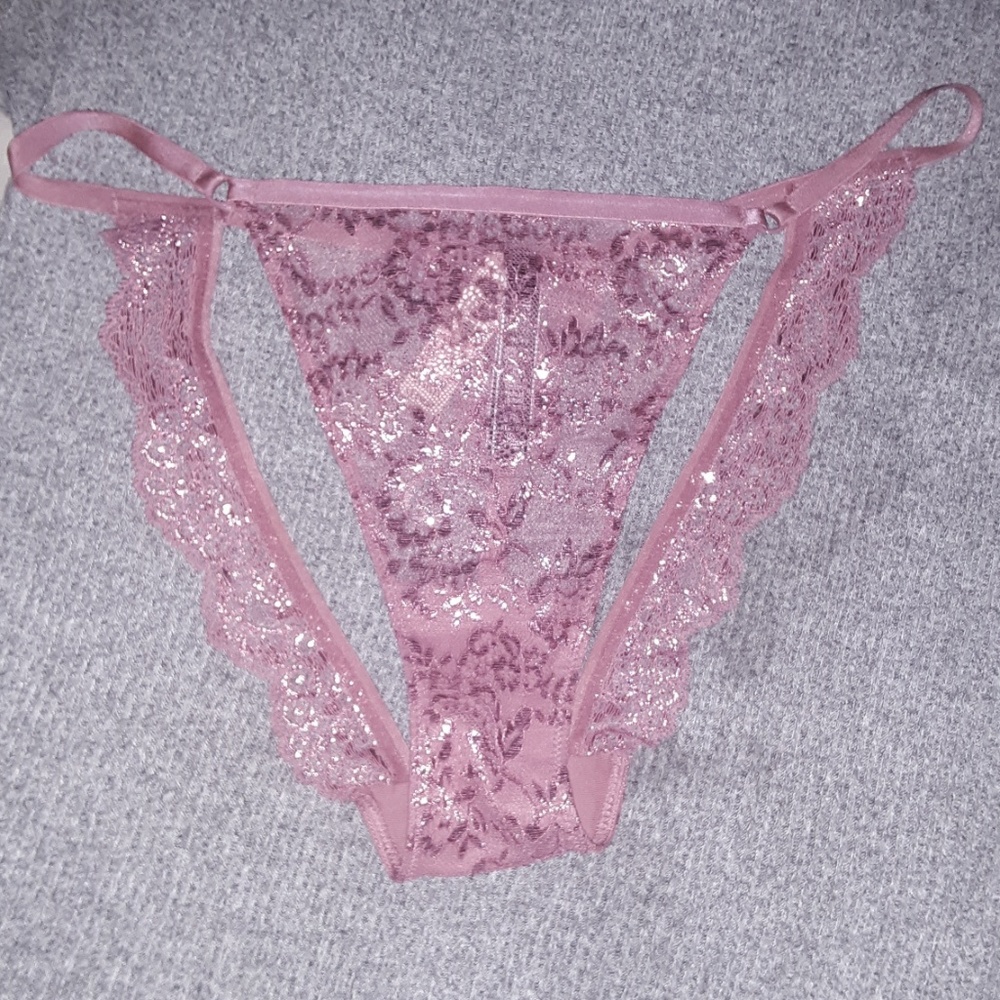NWT Victoria Secret Pantie - Rose Gold